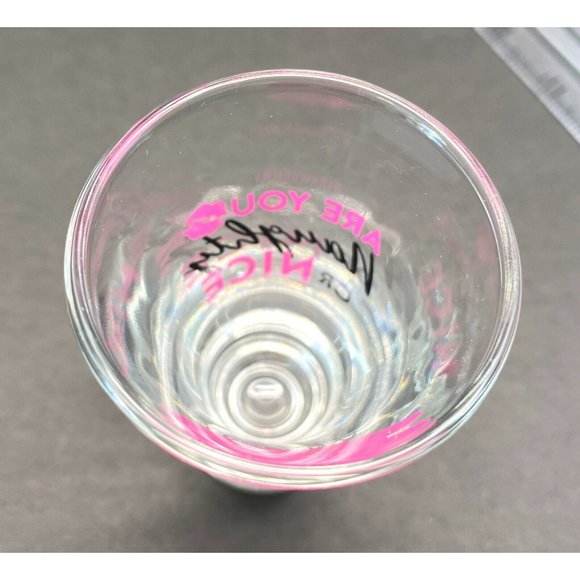 Tequila Rose Shot Glass Strawberry Cream Souvenir Naughty or Nice? - Picture 4 of 7